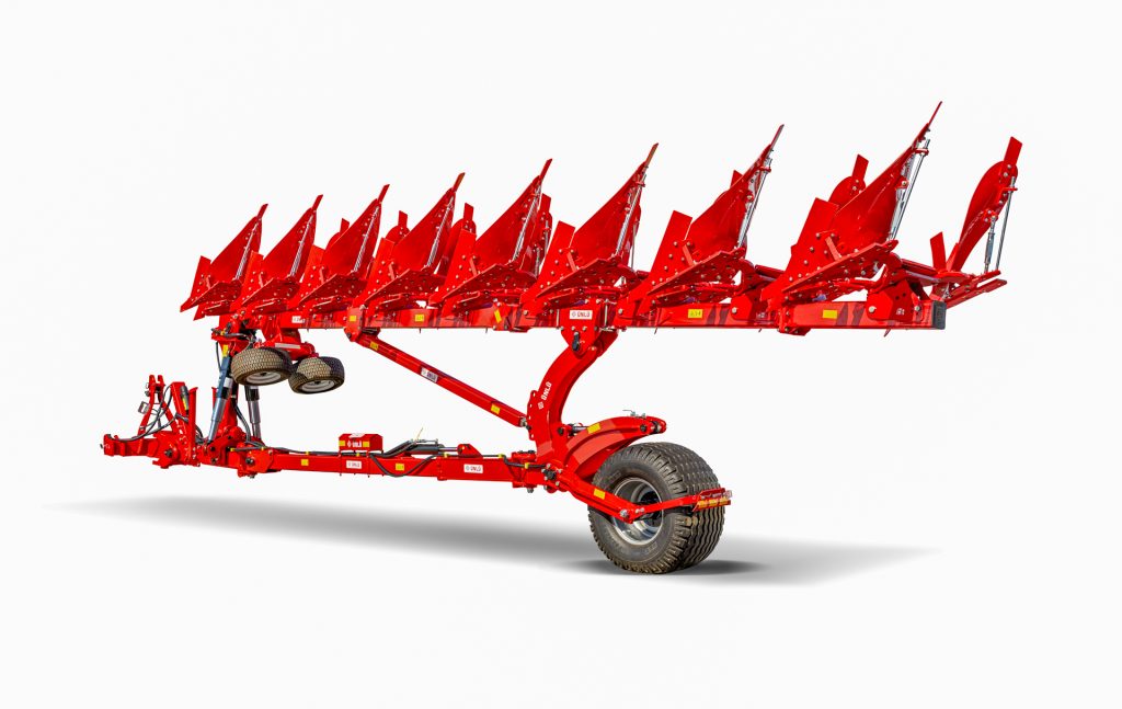 Semi-mounted plough