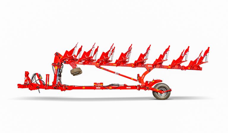 Semi-mounted plough